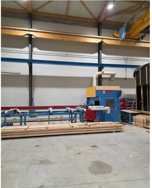 Hundegger SpeedCut 1 CNC, więźba, wiązar, konstrukcje drewniane