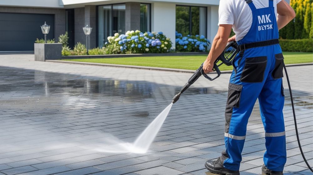 Mycie kostki brukowej/Mycie elewacji/Mycie maszyn budowlanch