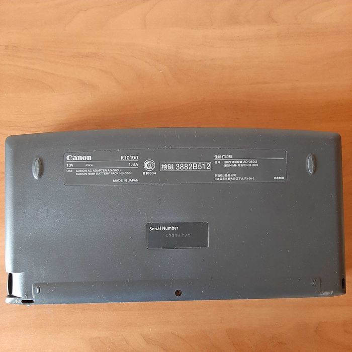 Принтер портативний дорожній струменевий CANON BJC-85, стан відмінний.