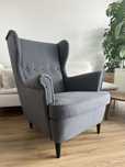 Ikea Strandmon Fotel uszak sofa salon