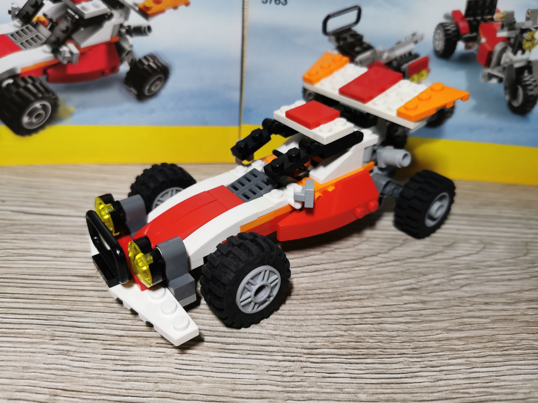 Lego Creator 3w1 5763 Pustynny samochód kompletny