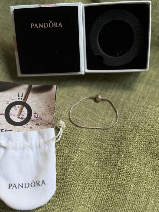 Oryginalna zlota bransoletka pandora golden rose