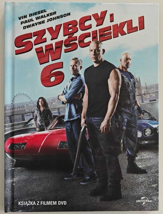 Szybcy i Wściekli 6 DVD + książka