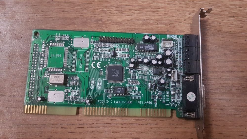Karta dźwiękowa Yamaha OPL ISA Sprawna.