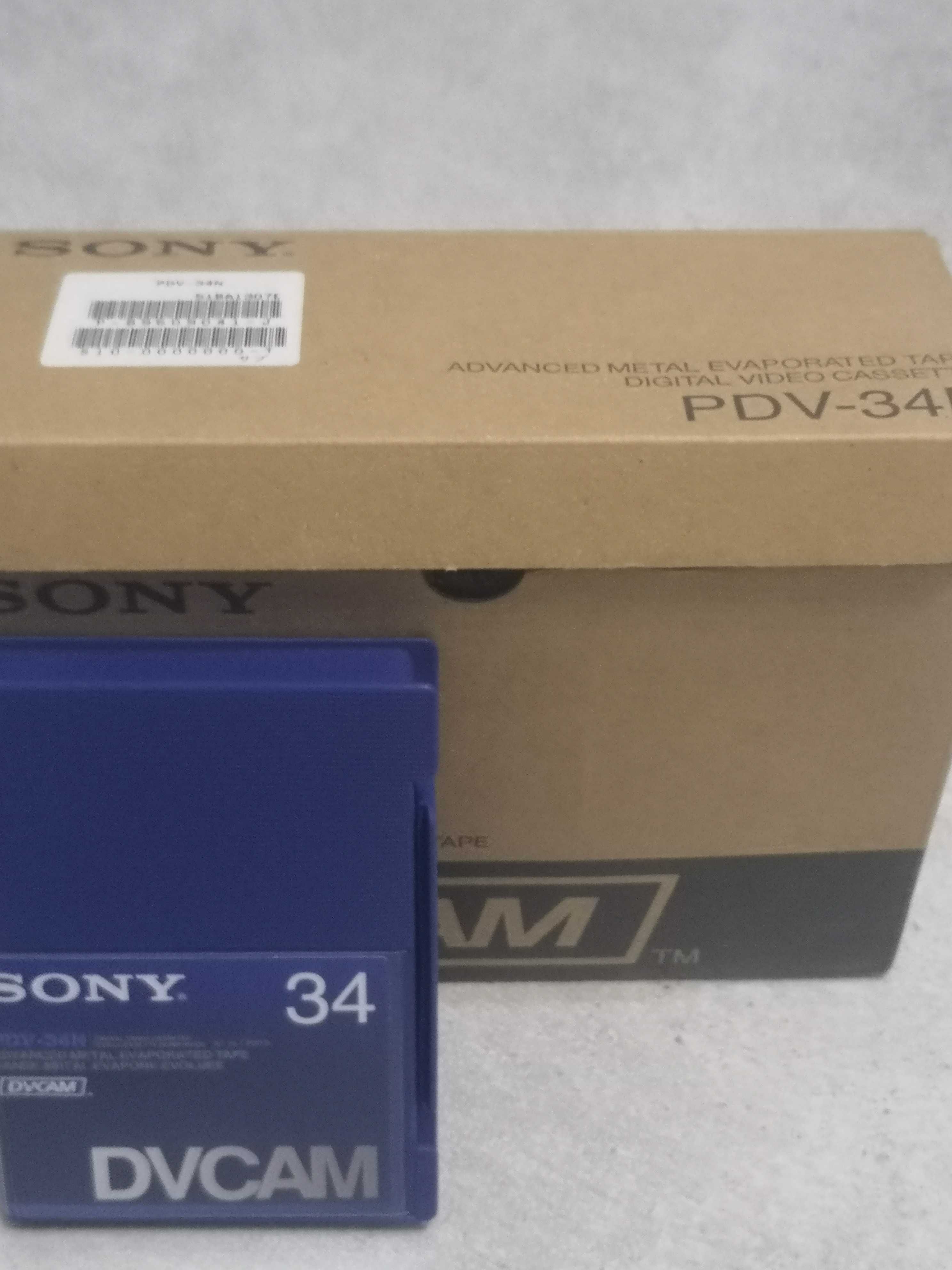 Kasety Sony DVCAM PDV-34N 10 sztuk