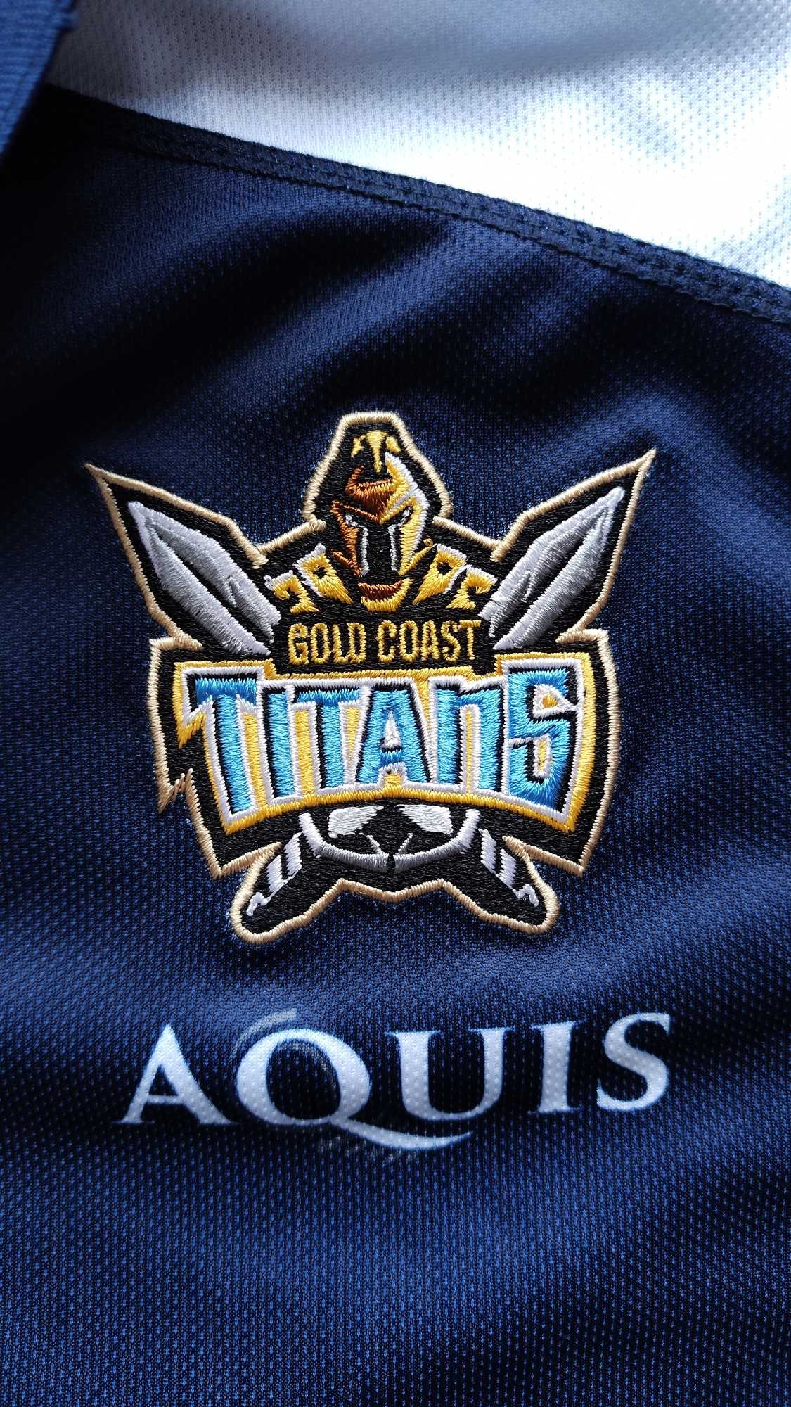 Koszulka Polo rugby Gold Coast Titans, rozm L, metka