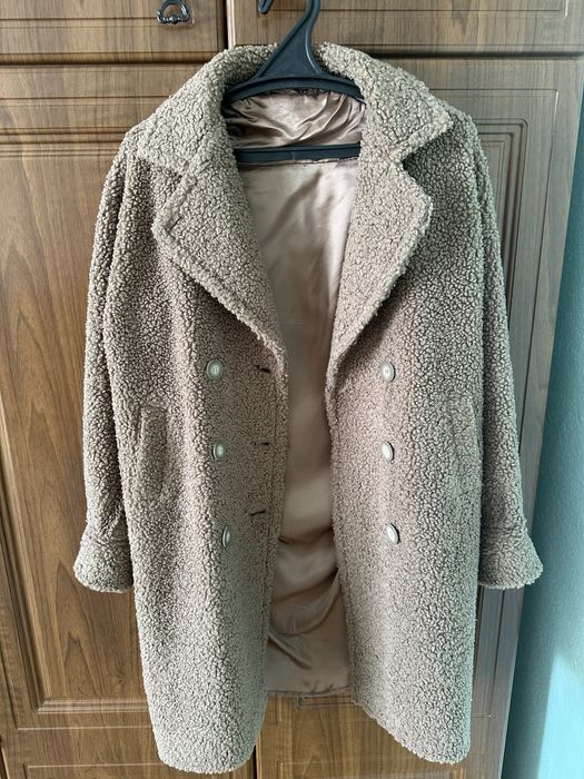 Пальто тедді демисезон, тепла зима осінь весна курточка