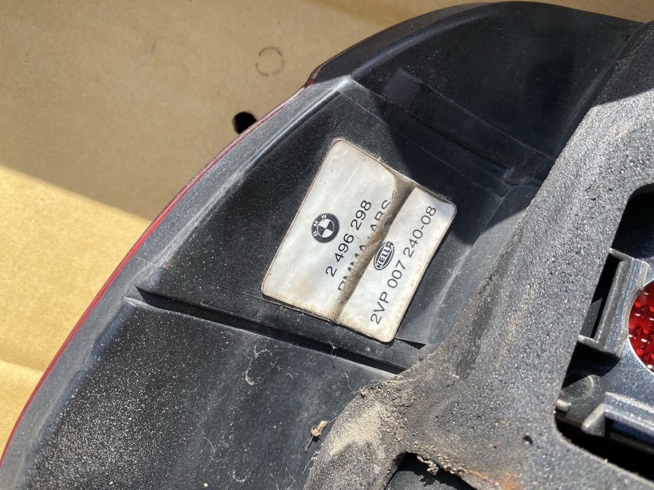 Lampy tylne BMW E39 białe kierunki