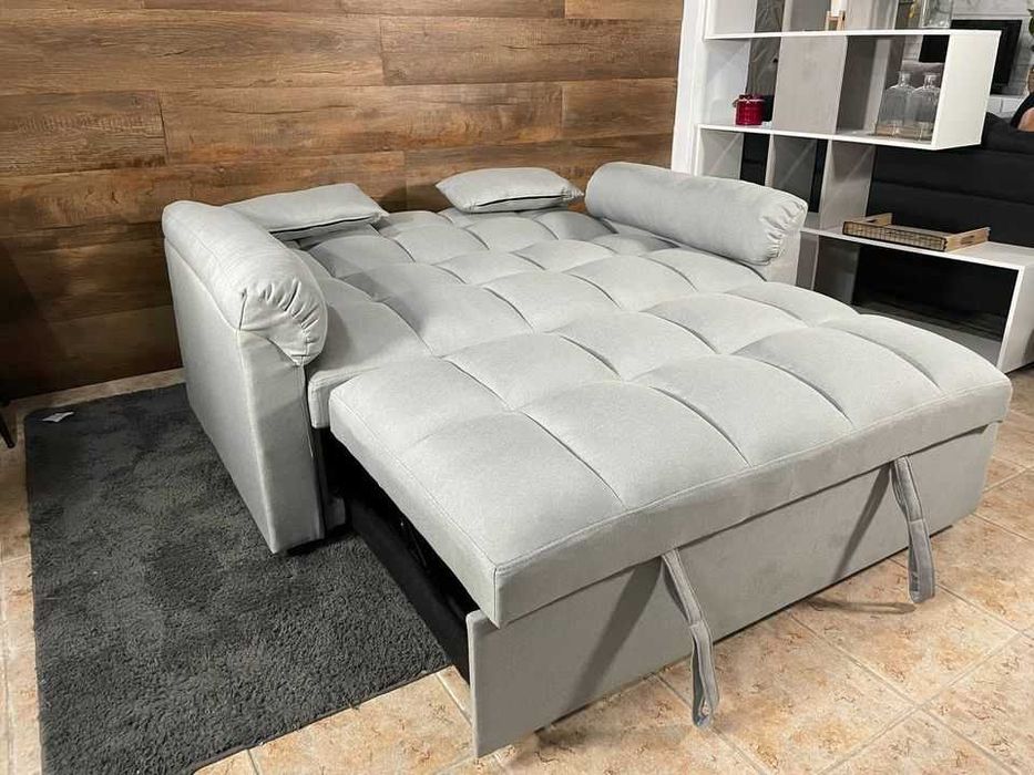 Oferta sofá cama novo muito confortável com porte grátis
