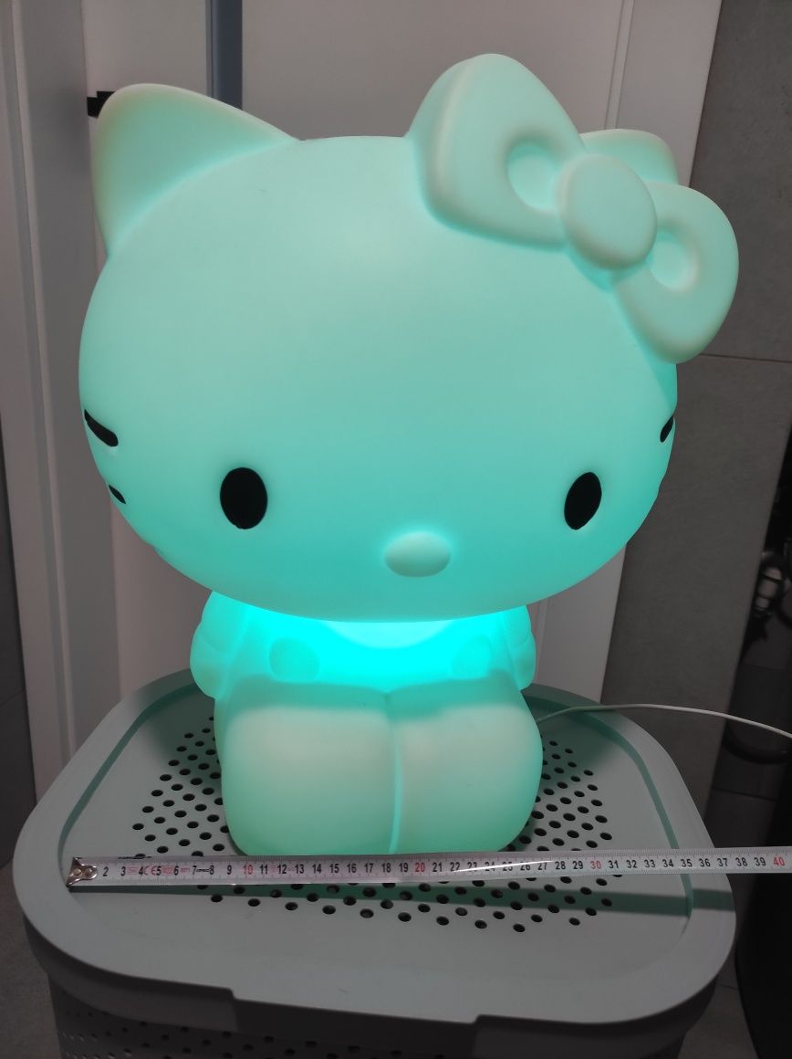 Lampka LED XXL hello kitty lampka nocna pilot