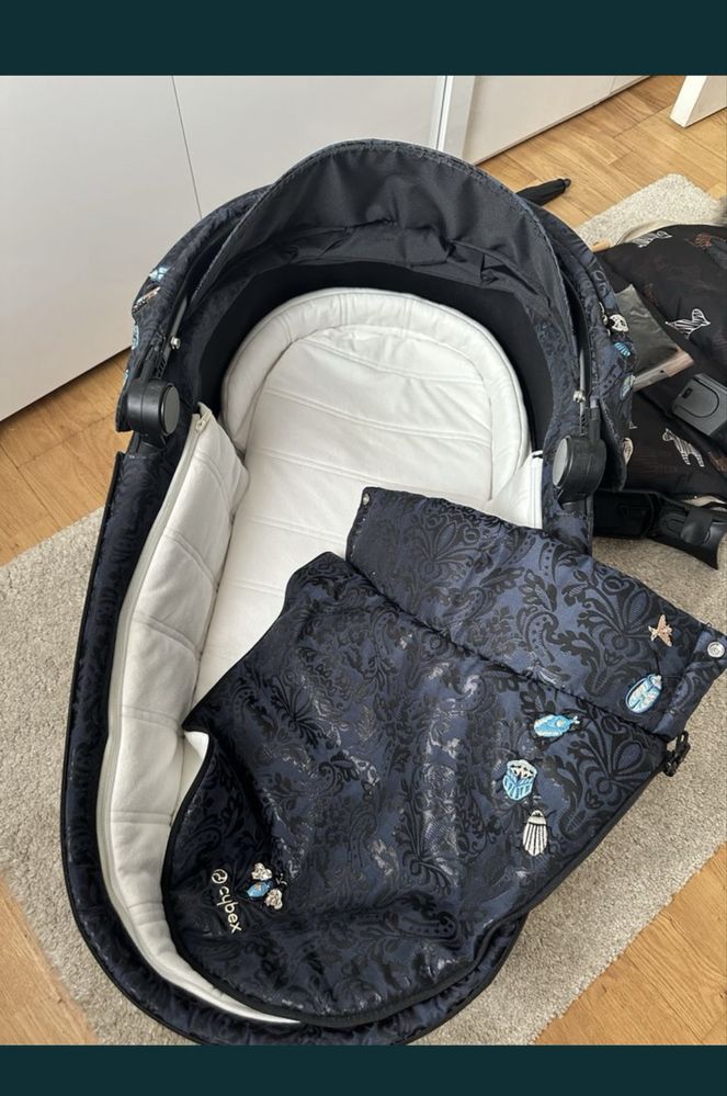 Wozek 3w1 Cybex Priam 4.0 jewels of nature piekny gwaeancja