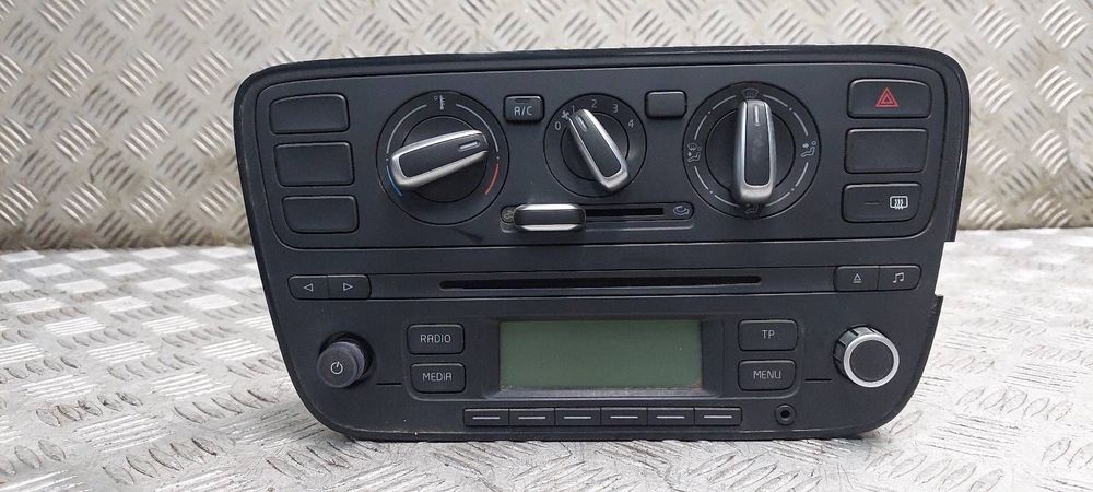 PANEL NAWIEWU + RADIO SKODA CITIGO I 1ST820045N 1ST035156B