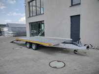 Gromex L2-3500  Przyczepa GROMEX L2-3500 DMC 2700; 2 osie, 4,12 m x 2,10 m