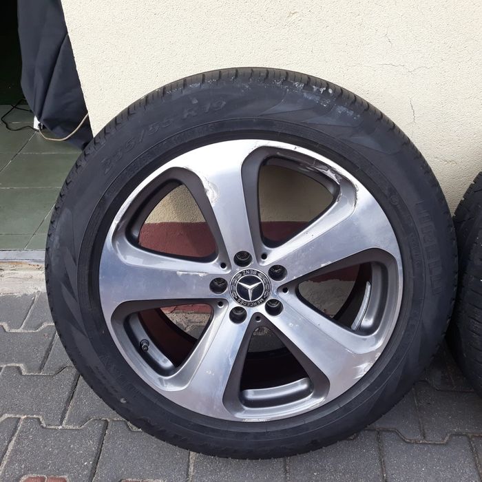 Koła Mercedes opony Pirelli