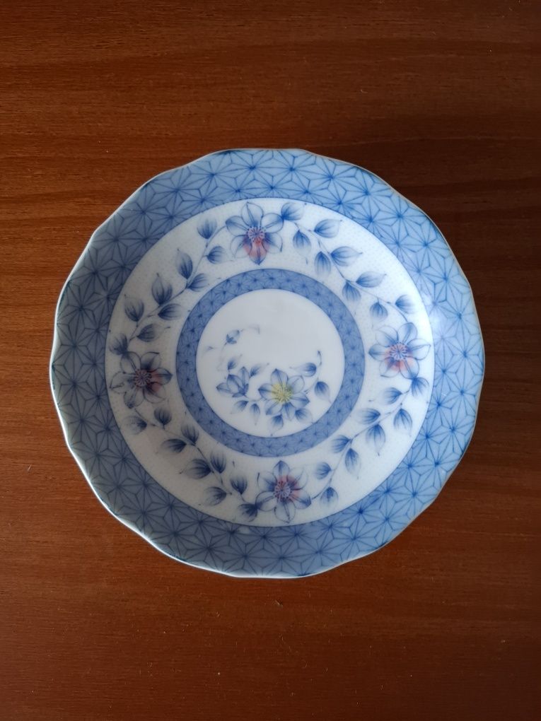 Prato Porcelana Braco e Azul