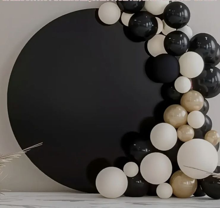 Каркас для фотозоны. Подставка стойка для шаров. Черный и белый фон.