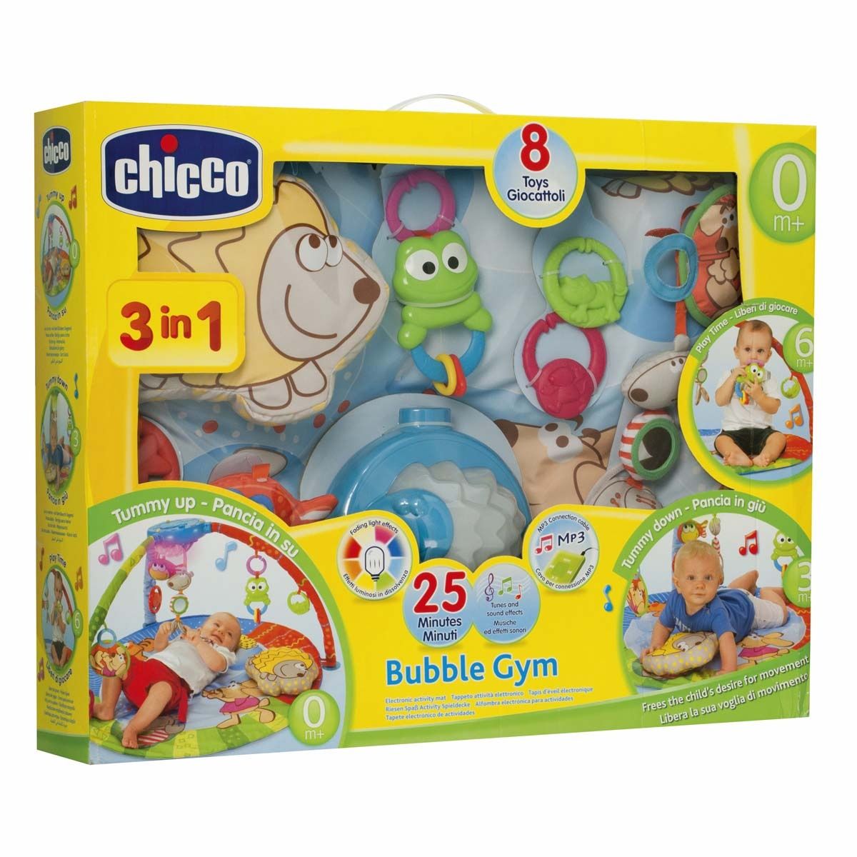 CHICCO – TAPETE/Ginásio Bubble Gym