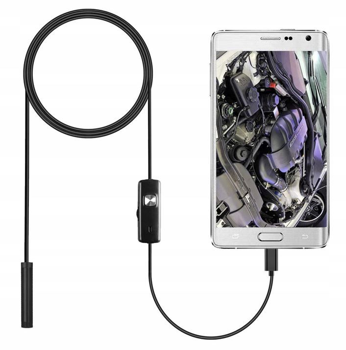 Endoskop kamera inspekcyjna android usb 5,5mm led (WAR549)