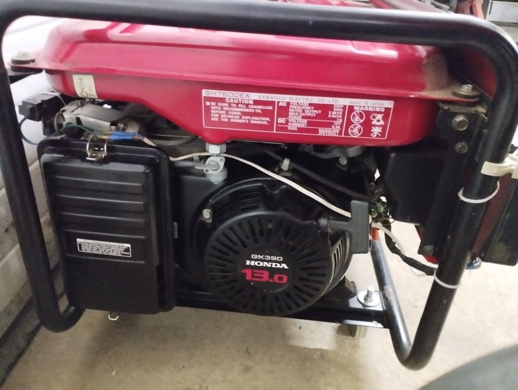 Продам Генератор Elemax SH7600ex Honda GX 390 Sawafuji generator Japan