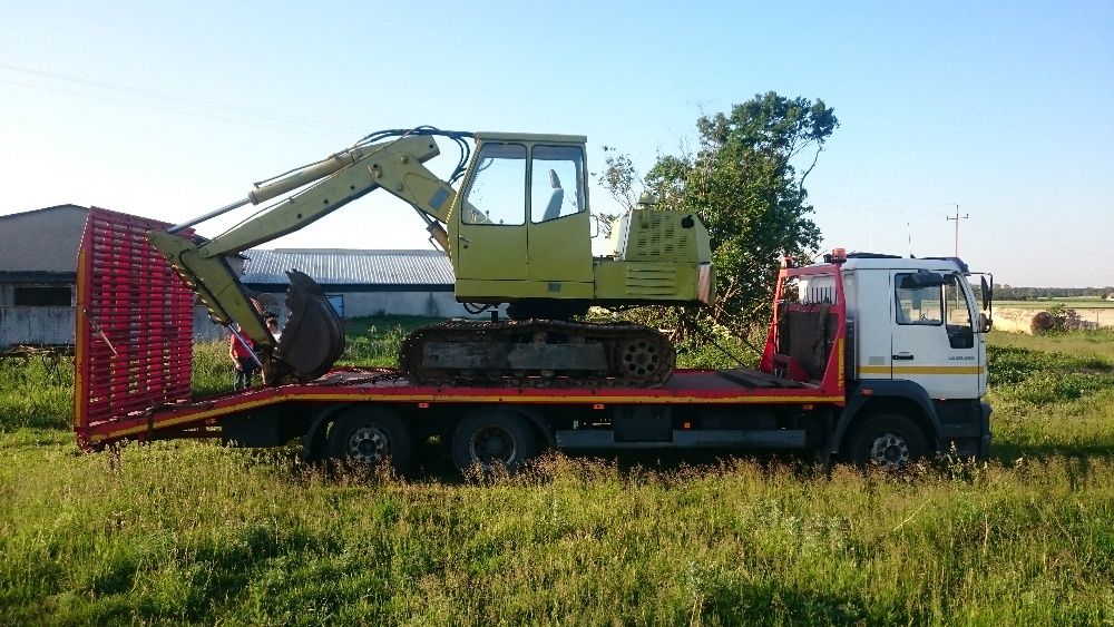 Pomoc Drogowa Transport maszyn budowlane rolnicze wózki widłowe