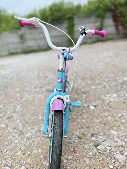 Rower dzieciecy Indiana Roxy kid 16 dla dziewczynki + kask