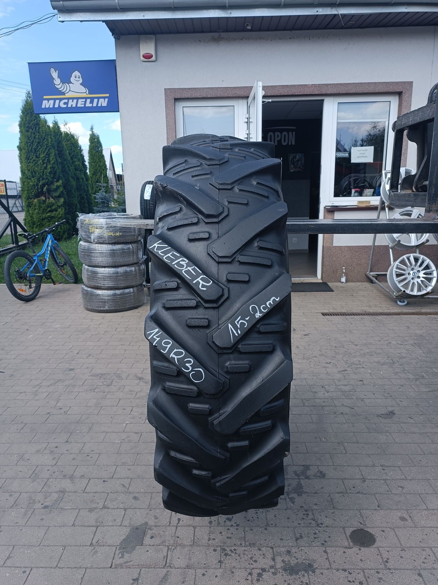 14.9R30 Kleber Super 50 Radial