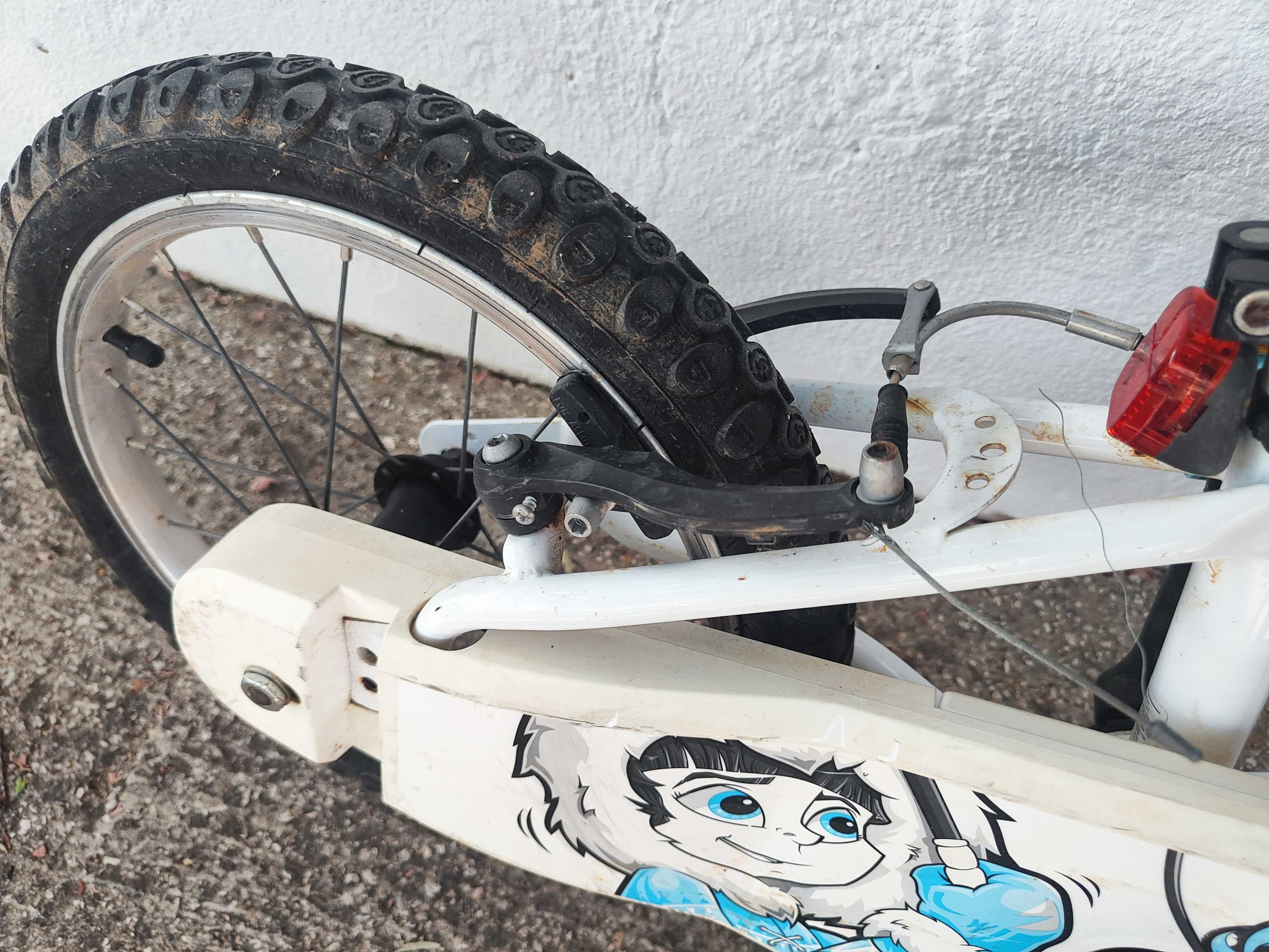 Vendo Bicicleta de Criança - BTWIN Branco 16'