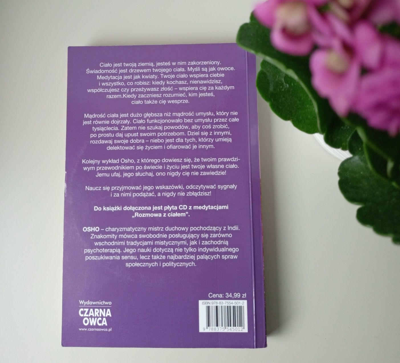 Książka OSHO Równowaga ciała i umysłu z płytą CD