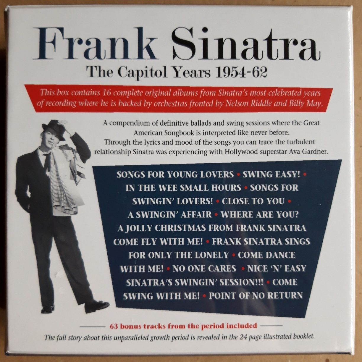 12CD box set Frank Sinatra – The Capitol Years 1953-62