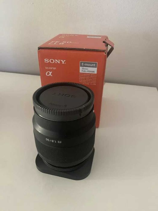 Lente Sony FE 50mm f/1.8 SEL50F18F