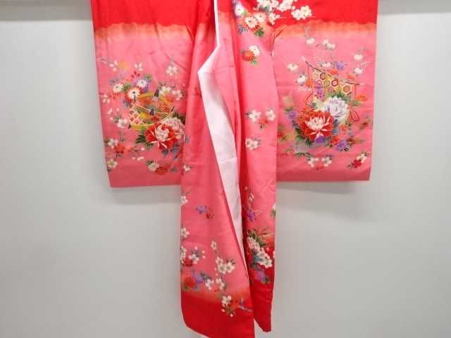 Dziecięce kimono jedwabne + juban jedwabny