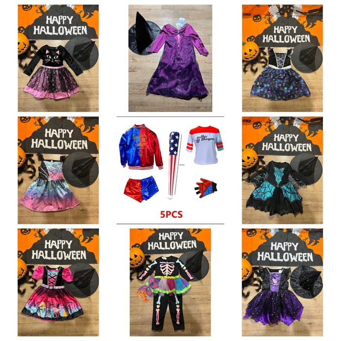 Карнавальний костюм платье на хеллоуин на 3-4 года 98-104 см