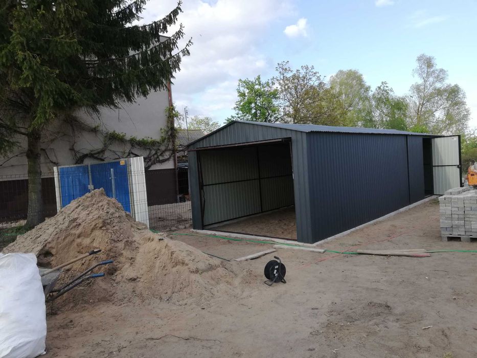 Garaż Blaszany - Grafit 3x8 |Magazyny| Schowek| Wiata |Hala| - ESSTAL*