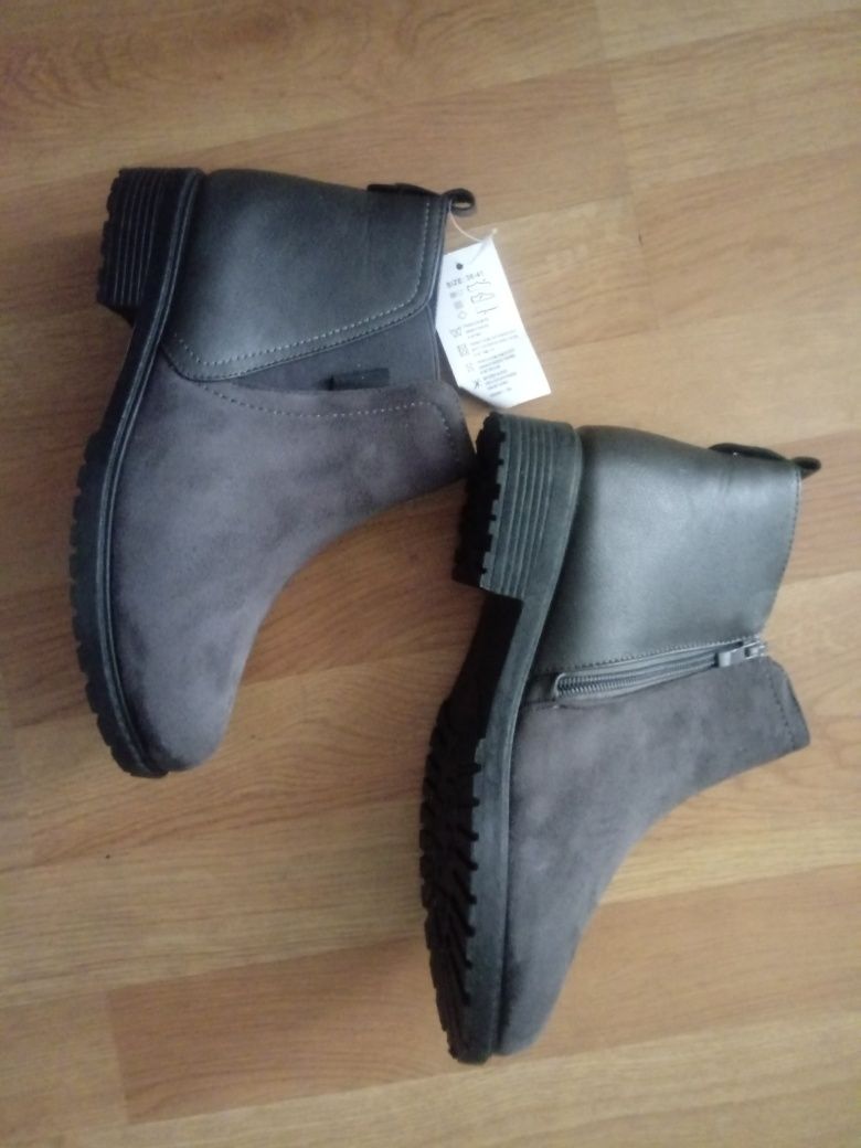 Nowe buty kozaki ocieplane