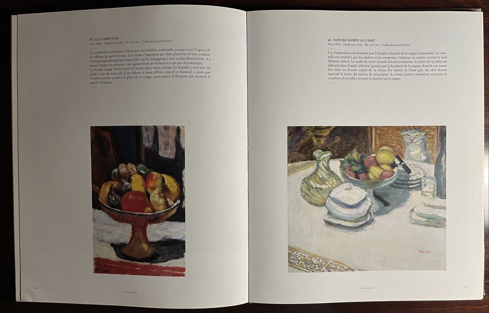Bonnard - L’oeuvre d’art, un arret du temps (Grande Livro)