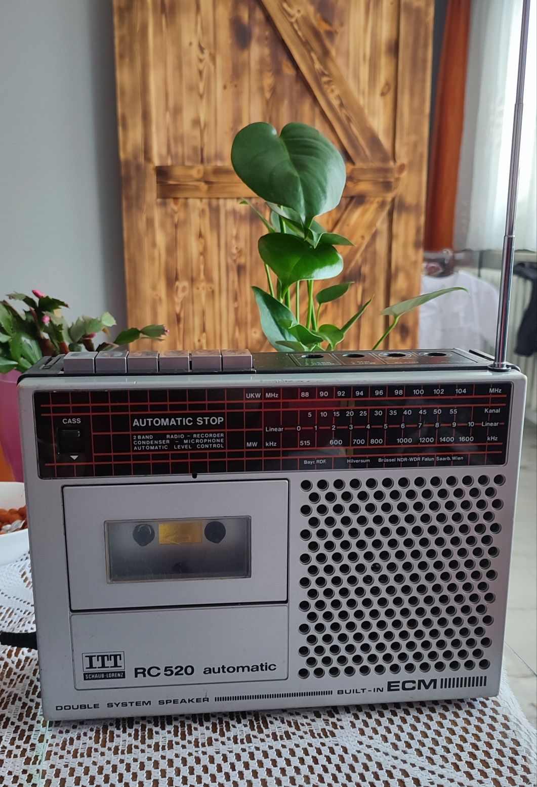 Radiomagnetofon kasetowy ITT SCHAUB-LORENZ