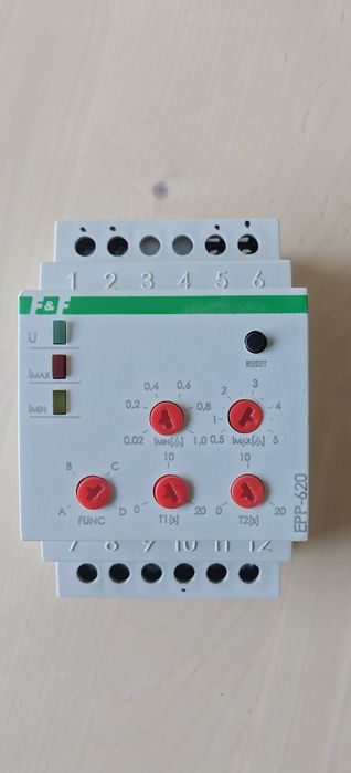 F&F Przekaźnik prądowy 4-funkcyjny EPP-620
