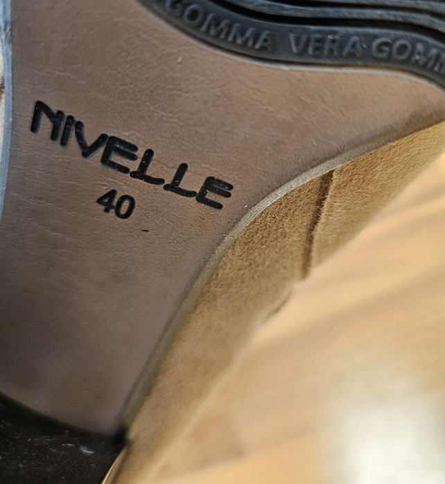 Сапоги жіночі замшеві  осінь - зима , р 40