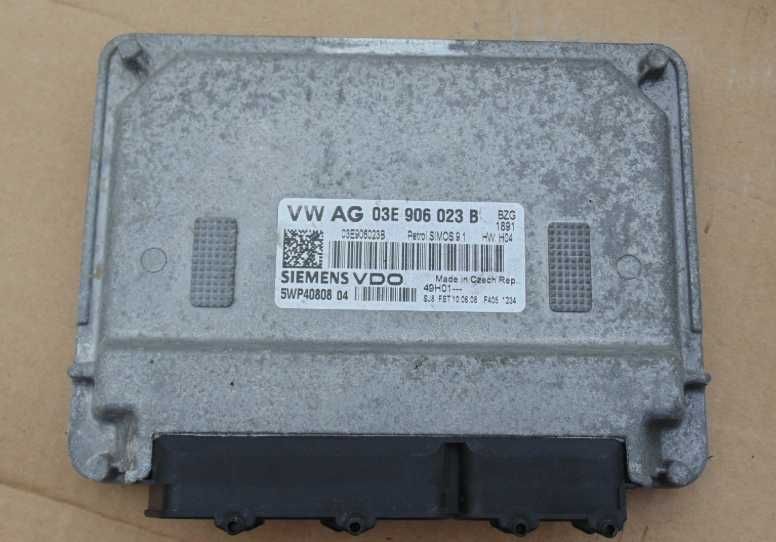 komputer zestaw BSI 03E906023B 1.2 12V Vw Skoda