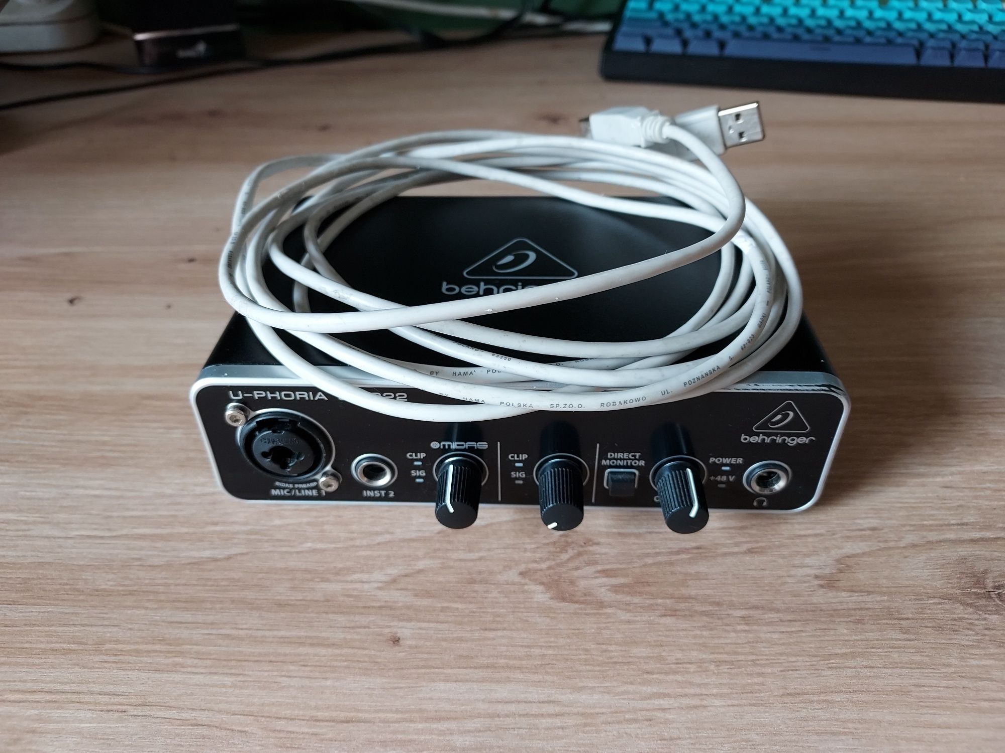 Interfejs audio Behringer U-Phoria UMC22