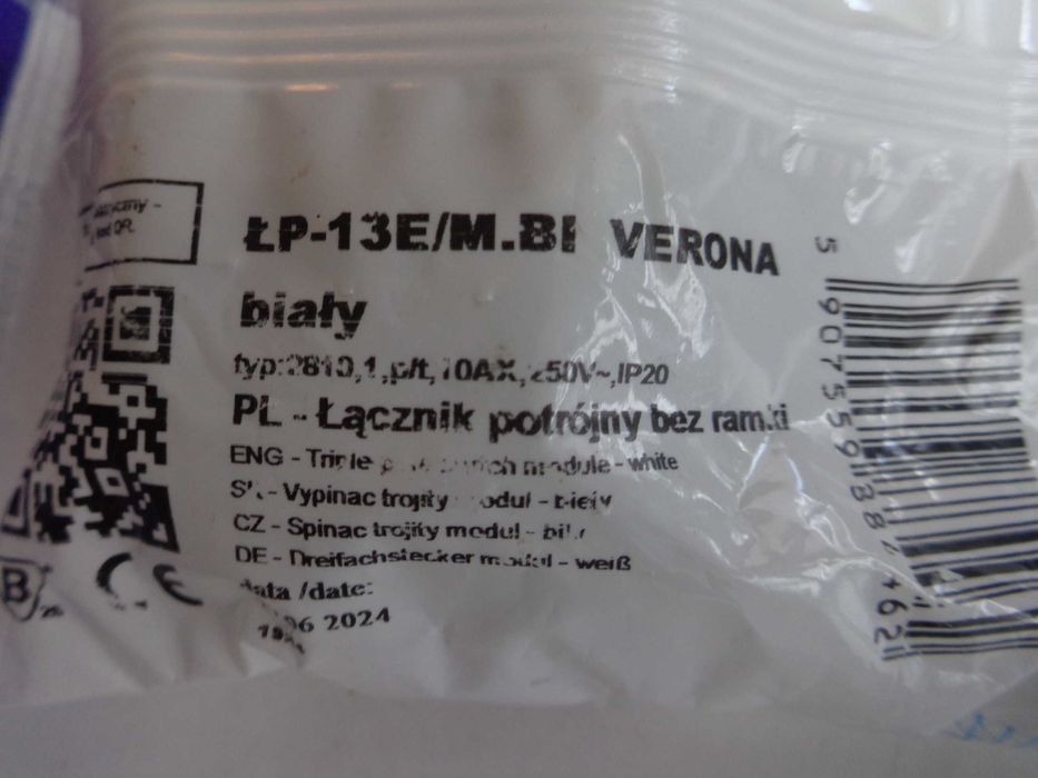 Włącznik potrójny Polmark VERONA