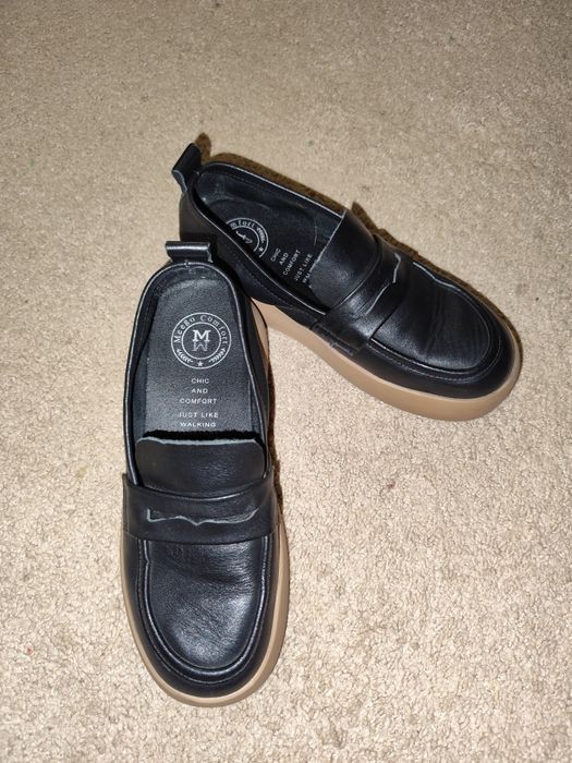 Стильные женские лоферы, натуральная кожа