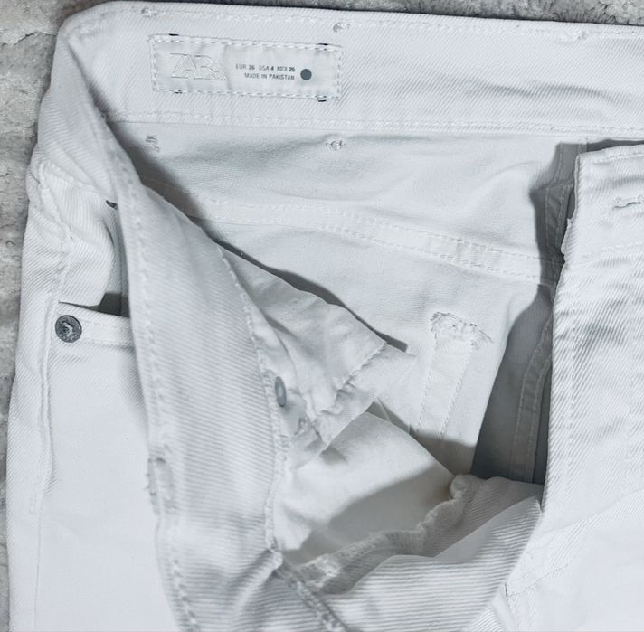 Джинси Zara білі