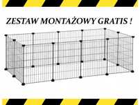 NOWY Duży Metalowy Wybieg DLA KUR z Całym Zestawem Montażowym