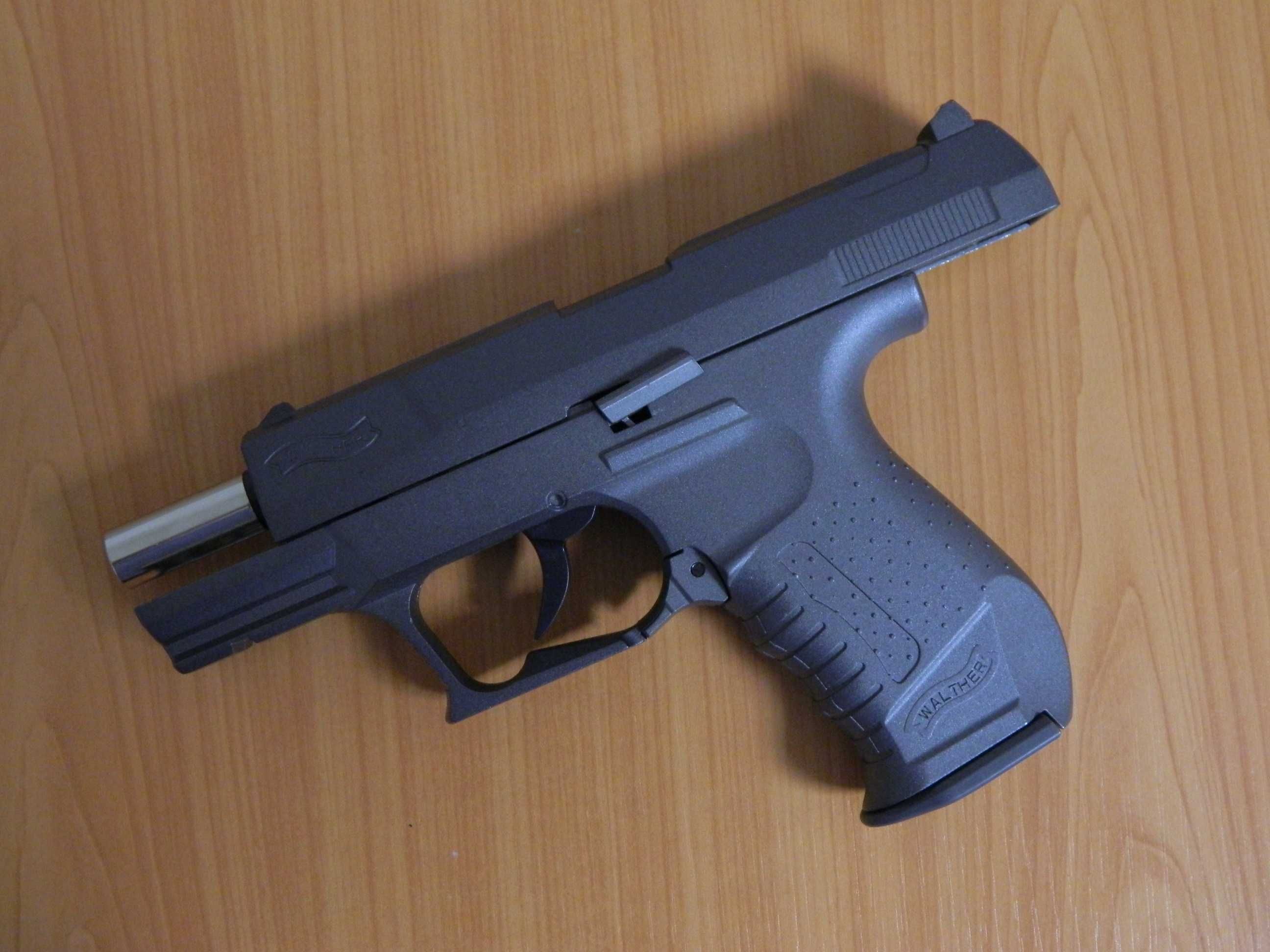 Пистолет детский WALTHER, металлический