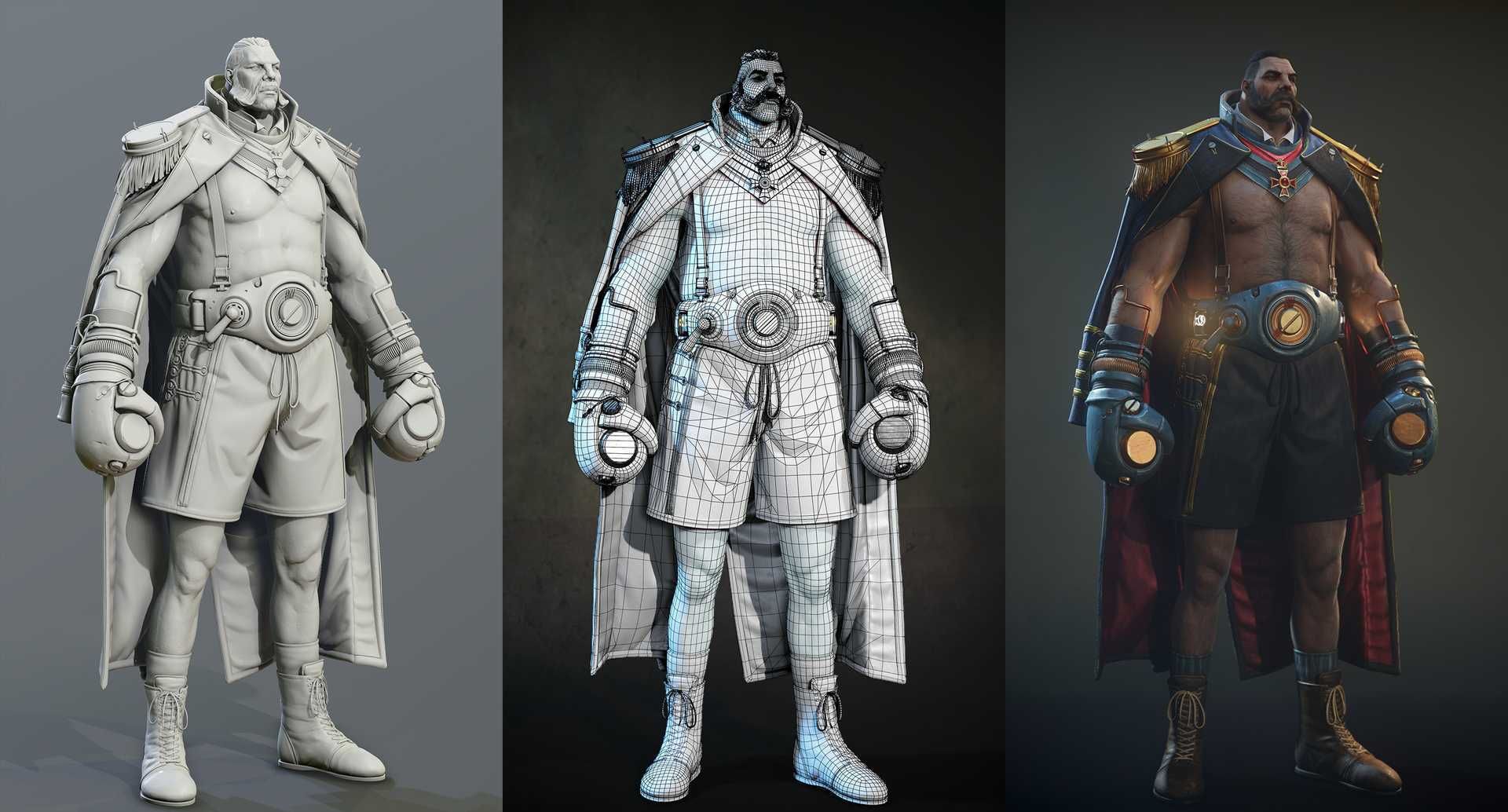 Уроки 3Д моделирования, скульптинга. Blender,Zbrush,Substance,Marmoset