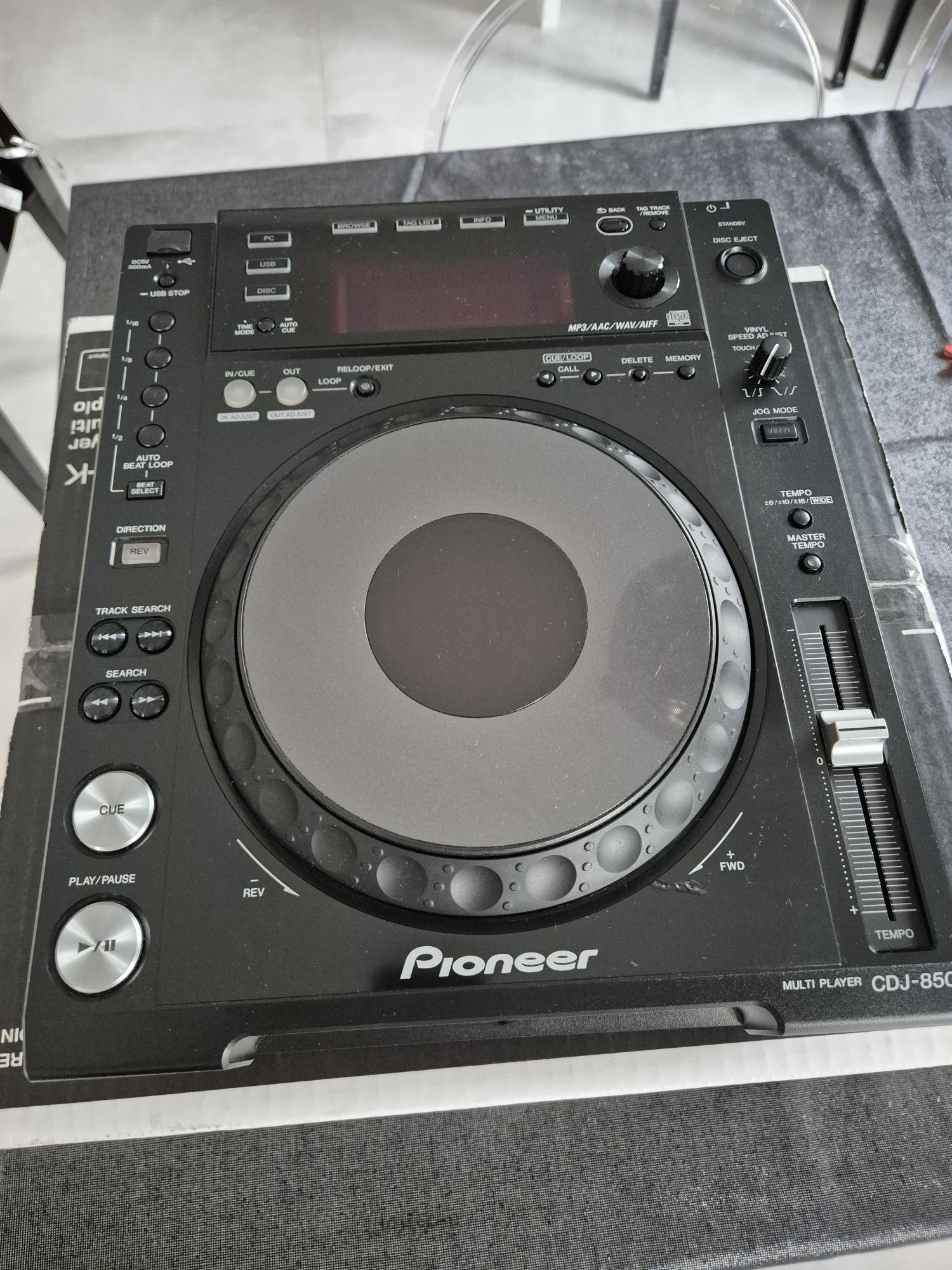Odtwarzacz Pioneer cdj 850.