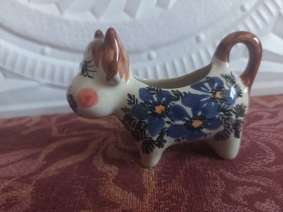 молочник коровка фарфор