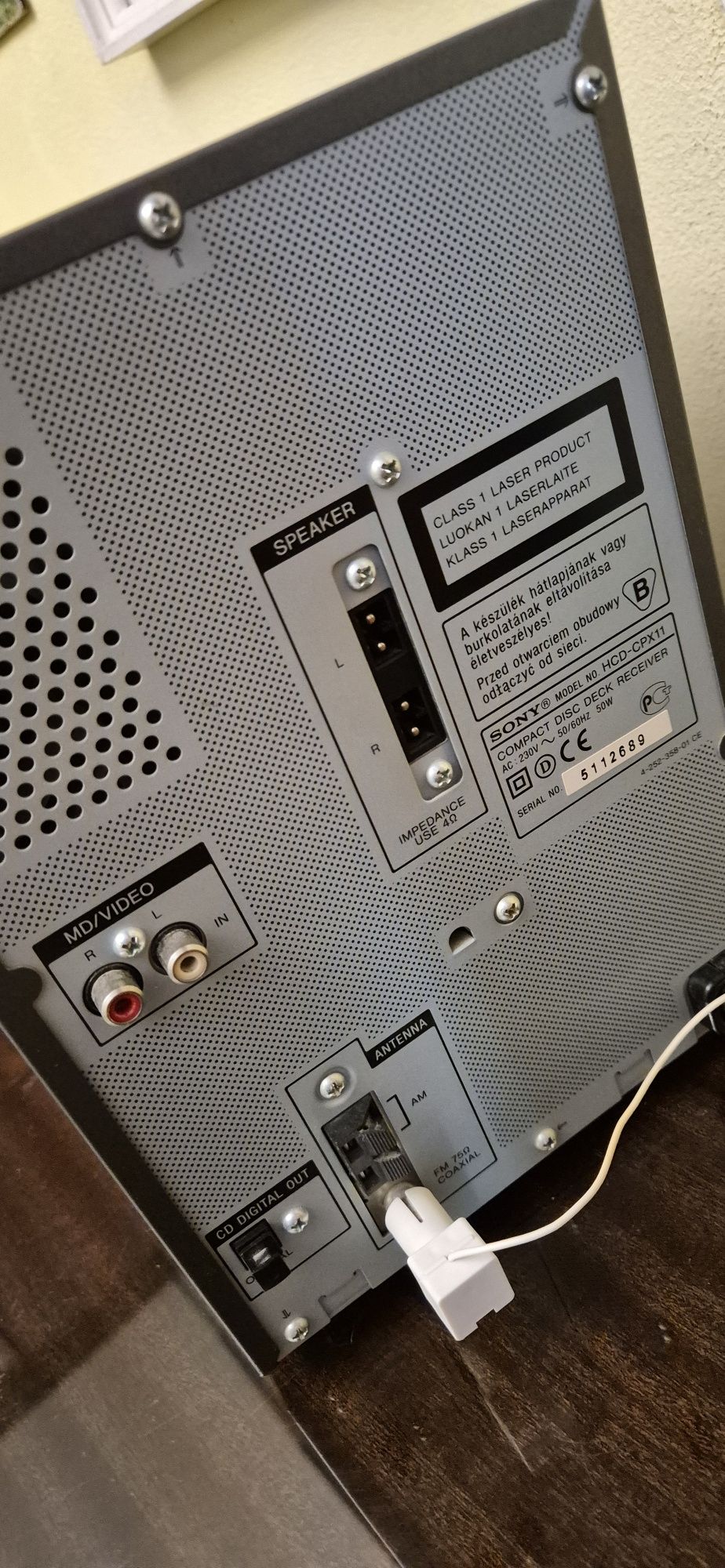 Hi Fi микро компонентная система Sony CMT-CPX11 Музыкальный центр