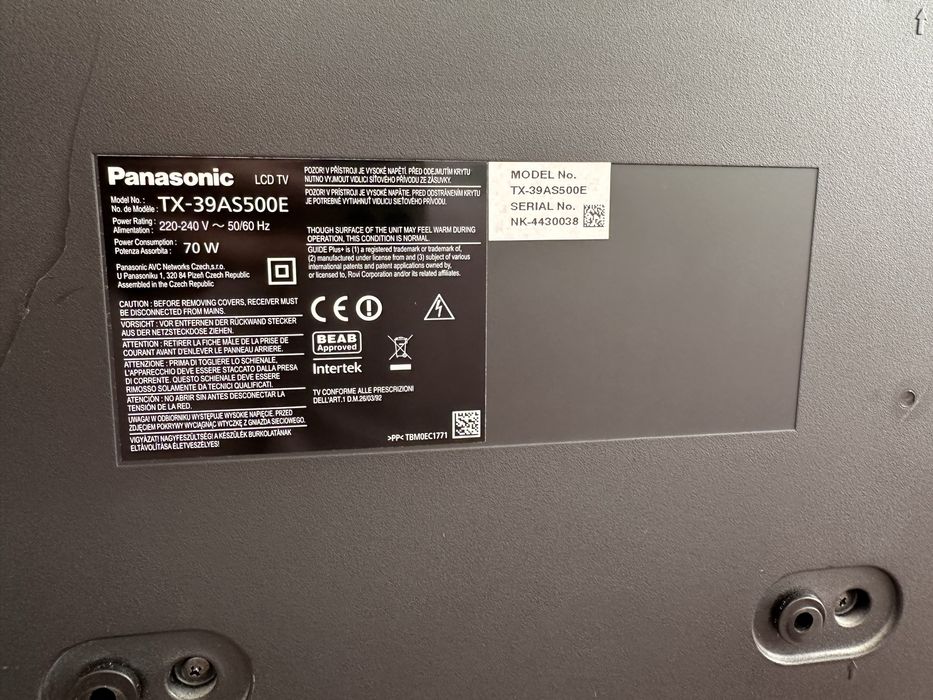 Panasonic Smart TV Full HD 39" Sprawny, rysa na ekranie, Okazja!